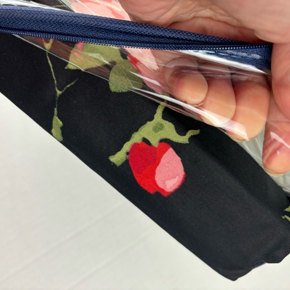 NIP-Chaps Isabella pattern-floral rose pattern on blk-RARE - Picture 8 of 10